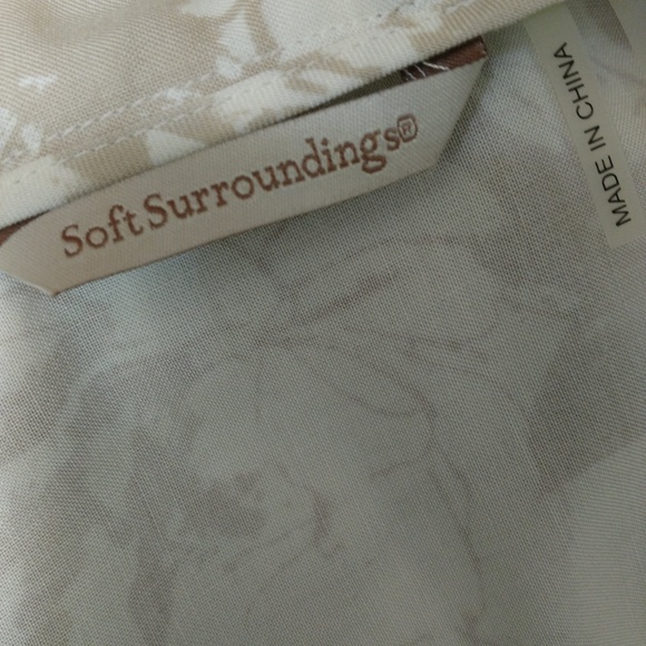 Soft Surroundings Butterfly Print Maxi Full Skirt - Picture 8 of 8